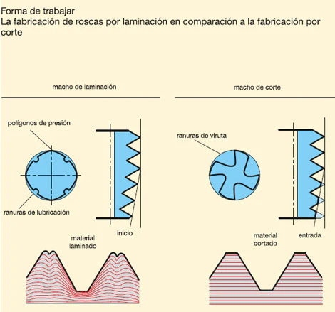 Machos de Laminación